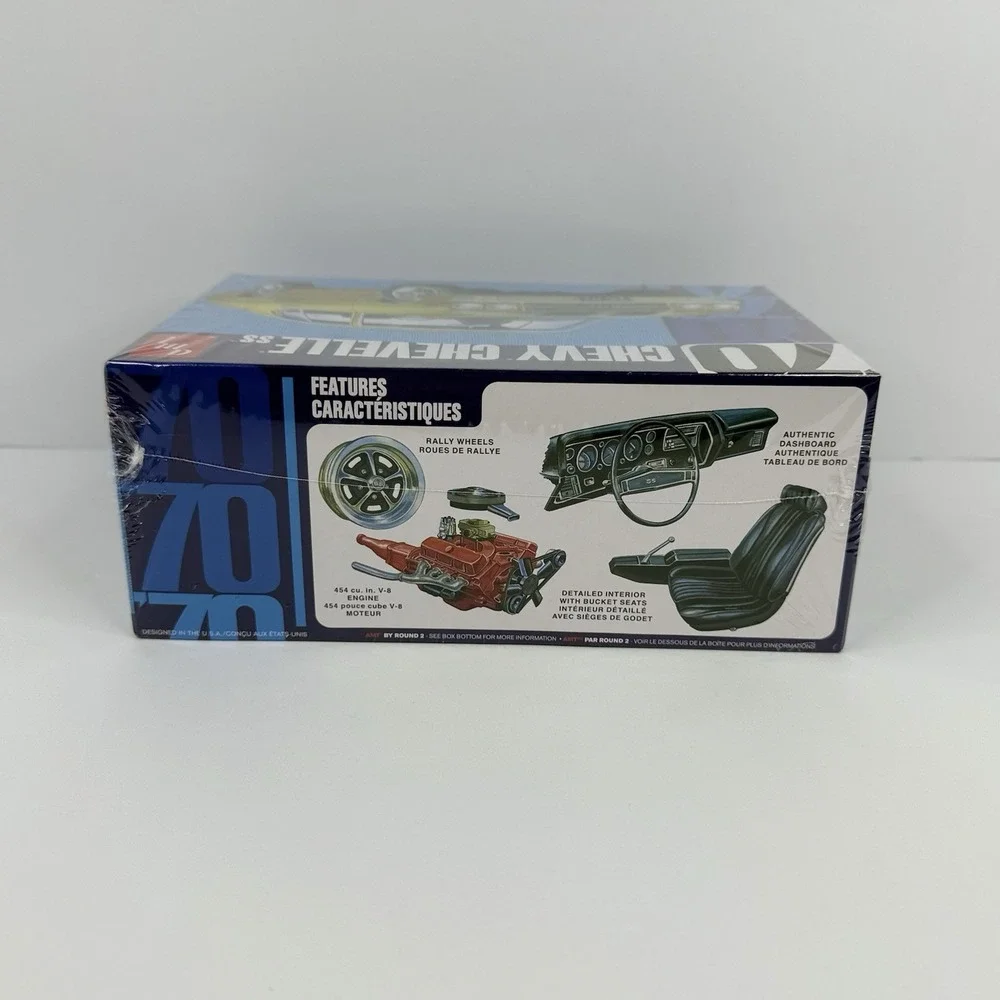 AMT 1970 Chevy Chevelle SS Model Kit 1:25 Scale AMT1143M/12 New Sealed